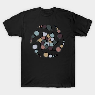 Mandala with Earth Tones T-Shirt